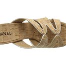 Incaltaminte Femei Vaneli Matilda Natural CorkPlatino Met Nappa