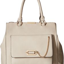 Gabriella Rocha Trista Satchel with Front Pocket Beige