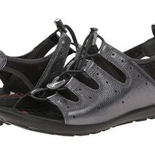 Incaltaminte Femei ECCO Jab Toggle Sandal Dark ShadowMetallicLicorice