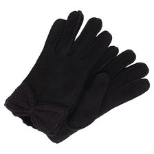 UGG Bailey Knit Bow Glove Black Multi