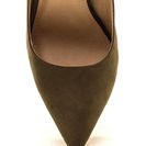 Incaltaminte Femei CheapChic Head To Toe Faux Suede Pumps Olive