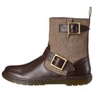 Incaltaminte Femei Dr Martens Gayle Rich BrownBrown DanioTweed Herringbone