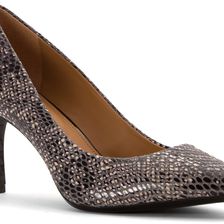 Calvin Klein Gayle Black/White Lacquered Python