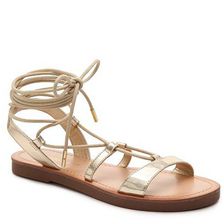 Incaltaminte Femei Madden Girl Lotus Gladiator Sandal Gold Metallic