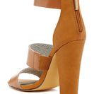 Incaltaminte Femei Michael Antonio Joxy Heel Sandal Whiskey
