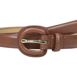 Accesorii Femei Cole Haan 78quot Dress Calf Belt with Matching Covered Buckle Woodbury