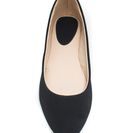 Incaltaminte Femei CheapChic Flawless Basic Faux Nubuck Ballet Flats Black