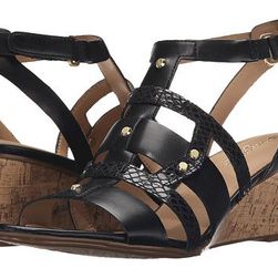 Incaltaminte Femei Naturalizer Hania Black SmoothPrinted Snake