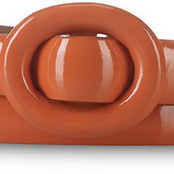 Ralph Lauren Patent Leather Belt Orange