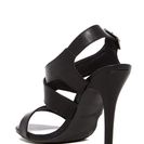 Incaltaminte Femei Elegant Footwear Tifany Crisscross Stiletto Sandal BLACK