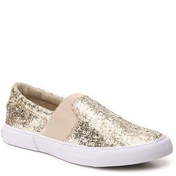 Incaltaminte Femei G by GUESS Cruise Slip-On Sneaker Gold Glitter