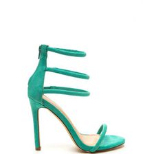 Incaltaminte Femei CheapChic Total Triple Threat Strappy Heels Mint