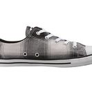 Incaltaminte Femei Converse Chuck Taylorreg All Starreg Dainty Plaid Ox BlackWhiteBlack