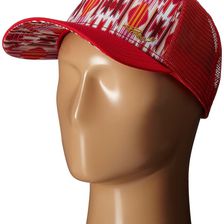 Prana La Viva Trucker Hat Sunwashed Red Euphoria