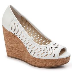 Incaltaminte Femei Adrienne Vittadini Cernina Wedge Pump White