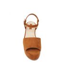 Incaltaminte Femei Forever21 Faux Suede Wedge Sandals Tan