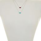 Bijuterii Femei Madison Parker Double Layer Stone Necklace NO COLOR