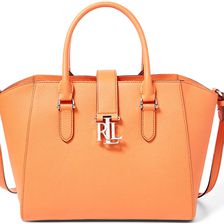 Ralph Lauren Carrington Leather Shopper Monarch Orange