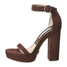 Incaltaminte Femei Michael Kors Adelina Runway Chocolate Kid Suede