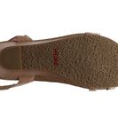 Incaltaminte Femei taos Footwear Gala Shell Wedge Sandal Tan