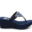 Incaltaminte Femei Yellow Box Kamilla Wedge Sandal Navy