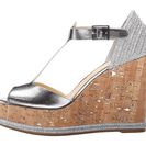 Incaltaminte Femei LAUREN Ralph Lauren Sheila Silver Metallic Kidskin