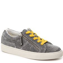 Incaltaminte Femei Steve Madden Jloww Sneaker Silver Metallic Mesh Fabric