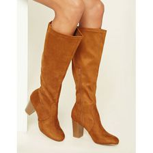 Incaltaminte Femei Forever21 Faux Suede Knee-High Boots Tan