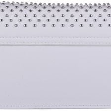 Armani Jeans Clutch With Shoulder Strap Studs White