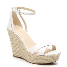 Incaltaminte Femei Nine West Joker Wedge Sandal White