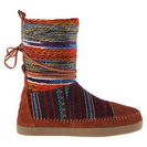 Incaltaminte Femei TOMS Nepal Boot Cognac Suede Textile Mix