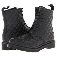 Incaltaminte Femei Dr Martens Coralie Quilted 8-Eye Boot Black Danio