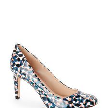 Incaltaminte Femei Nine West Multicolor Hand Jive Almond Toe High Heel Pumps Blue Multi