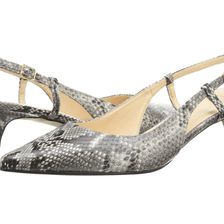 Cole Haan Juliana Low Sling 45 Natural Snake Print