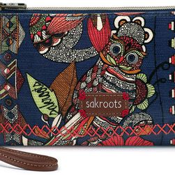 Sakroots Artist Circle Charging Wristlet Midnight Spirit Desert