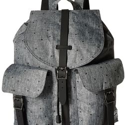 Herschel Supply Co. Dawson Scattered Raven Crosshatch/Black Rubber