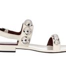 Incaltaminte Femei Marc by Marc Jacobs Joni Flat Sandal Talc