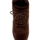 Incaltaminte Femei Elegant Footwear Furry Platform Bootie BROWN