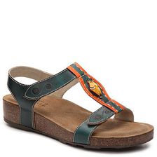 Incaltaminte Femei Spring Step L\' Artiste by Spring Step Soothing Wedge Sandal TealOrange