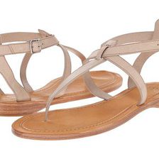 Incaltaminte Femei Frye Rachel T Sandal Cement Smooth Full Grain