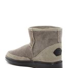 Incaltaminte Femei Minnetonka Genuine Sheepskin Ankle High Pug Boot Women GREY