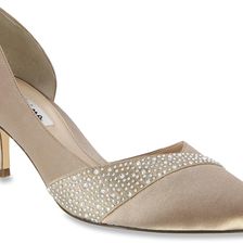 Nina Bethany Champagne Satin