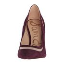 Incaltaminte Femei Sam Edelman Nixon Port Wine Kid Suede Leather