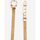 Accesorii Femei CheapChic Horseshoe Buckle Stretch Chain Belt Met Gold