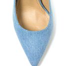 Incaltaminte Femei CheapChic Back In Denim Single-sole Pumps Blue