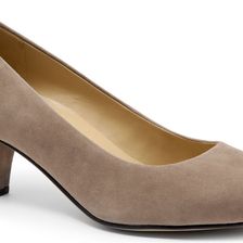 Trotters Penelope Dark Nude Kid Suede