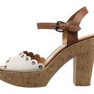 Incaltaminte Femei COACH April ChalkSaddle Vegan LeatherPebble Grain Leather