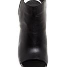 Incaltaminte Femei Kenneth Cole Reaction Kari On Open Toe Bootie BLACK LEATHER