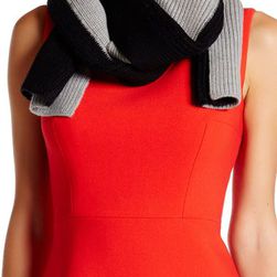 Accesorii Femei Kate Spade New York Colorblock Wool Muffler BLACK-GREY MELAGE