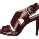 Incaltaminte Femei Michael Kors Carla Sandal Merlot
